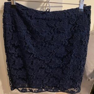 Lace Pencil Skirt